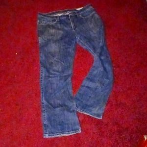 Buffalo david button 32x32 straight leg jeans